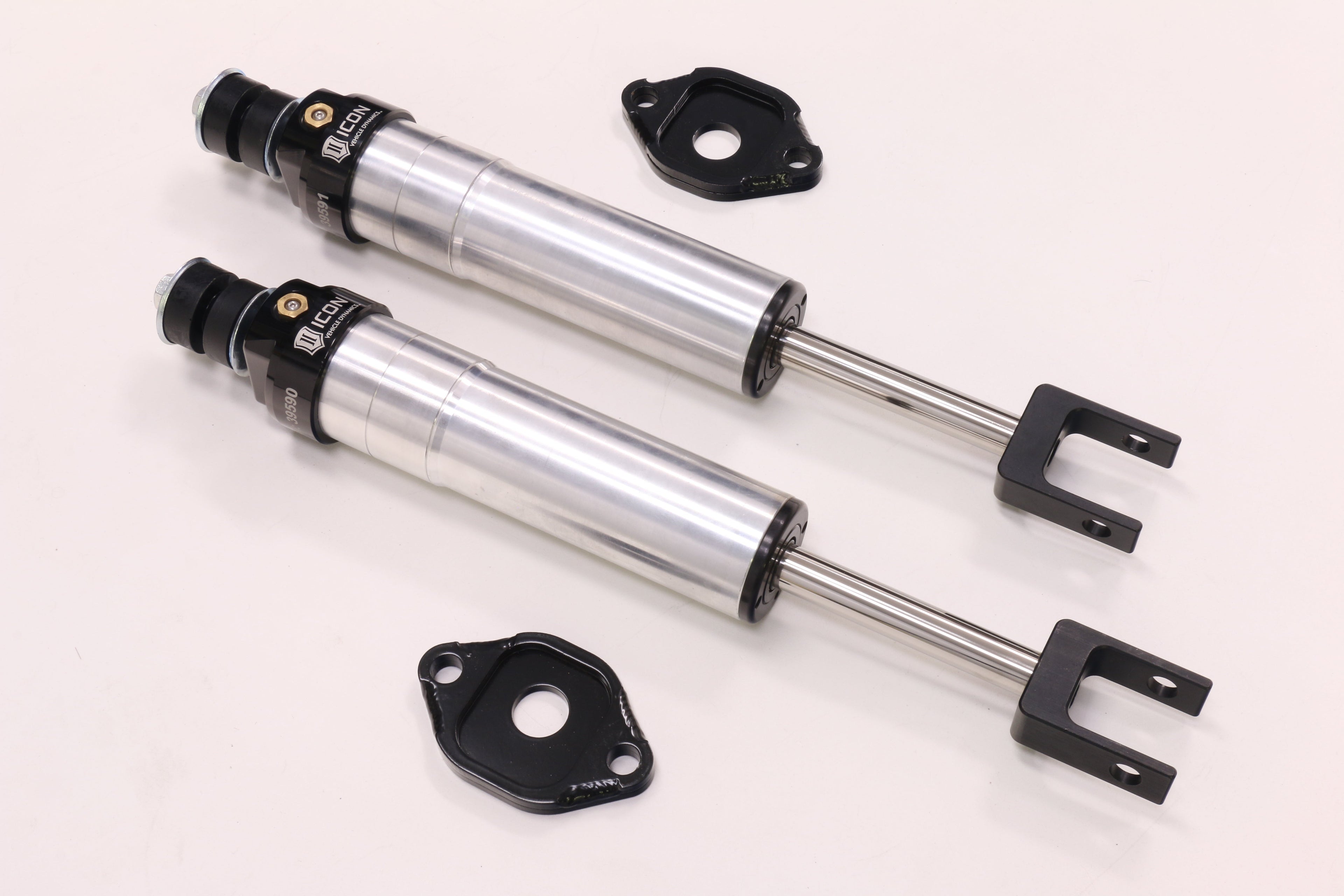 Icon 2.5 Internal Reservoir Shocks Pair for 2011-2013 Chevrolet Silverado 3500 w/6-8" lift
