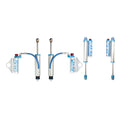 King Shocks 2.5 Performance w/ Remote Reservoir + Rear Reservoir Shocks Set for 2000-2010 Chevrolet Silverado 2500 HD 4WD w/0-2.5" lift