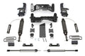Fabtech 6" Performance System w/Front Dirt Logic 2.5 Coilovers w/Reservoir & Rear 2.25 Shocks Kit for 2007-2021 Toyota Tundra 4WD RWD w/6" lift