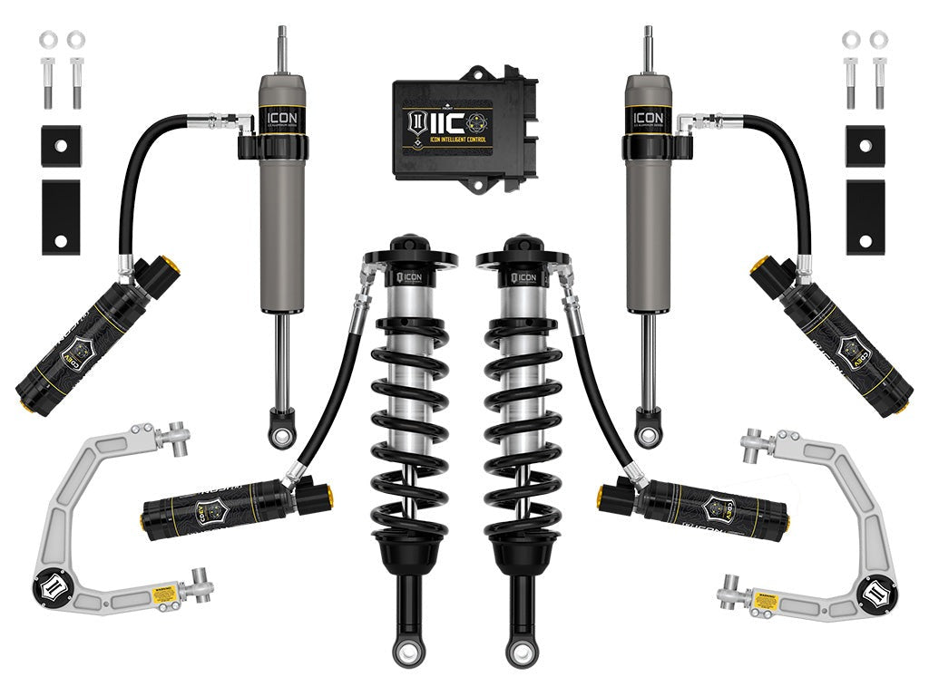 Icon 1.25-3.5" Stage 12 Suspension System w/Billet Kit for 2022-2024 Toyota Tundra 4WD