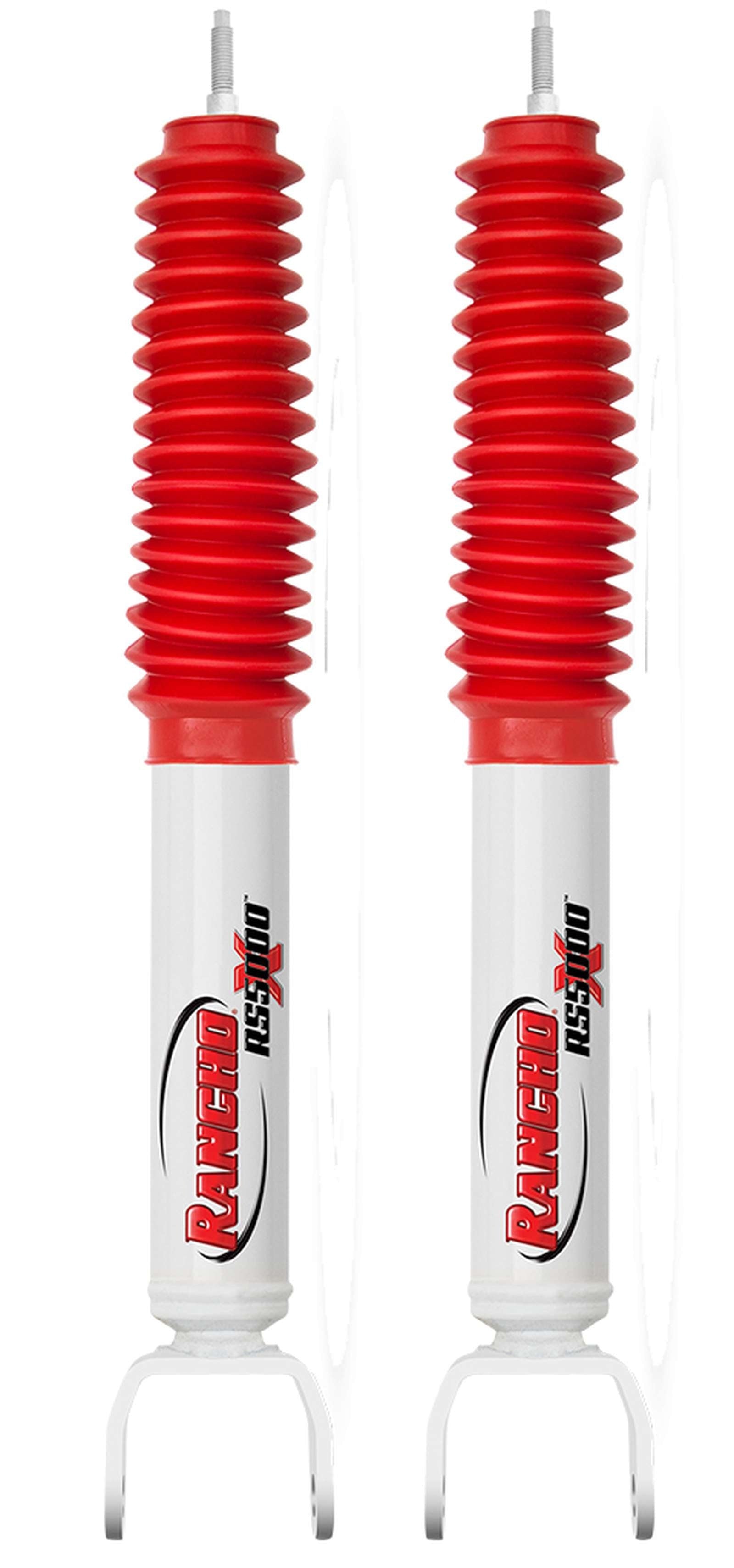 Rancho RS5000X Gas Shocks Front Pair for 2007-2013 GMC Sierra 1500 4WD w/4" lift