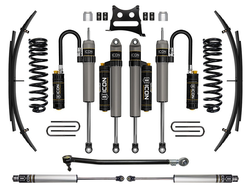 Icon 2.5" Stage 5 Suspension System w/Expansion Pack Kit for 2017-2019 Ford F350 Super Duty 4WD Diesel