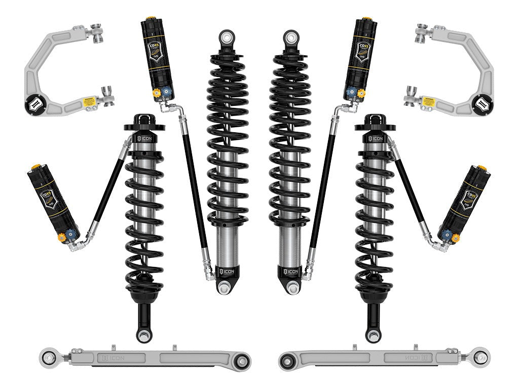 Icon 2-3" Lift Stage 6 Suspension System CDXS Billet Kit for 2022-2023 Ford Bronco
