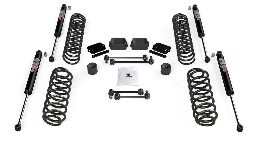 Teraflex 2.5" Lift Kit w/ 9550 VSS Twin Tube Shocks for 2018-2024 Jeep Wrangler JL 4WD