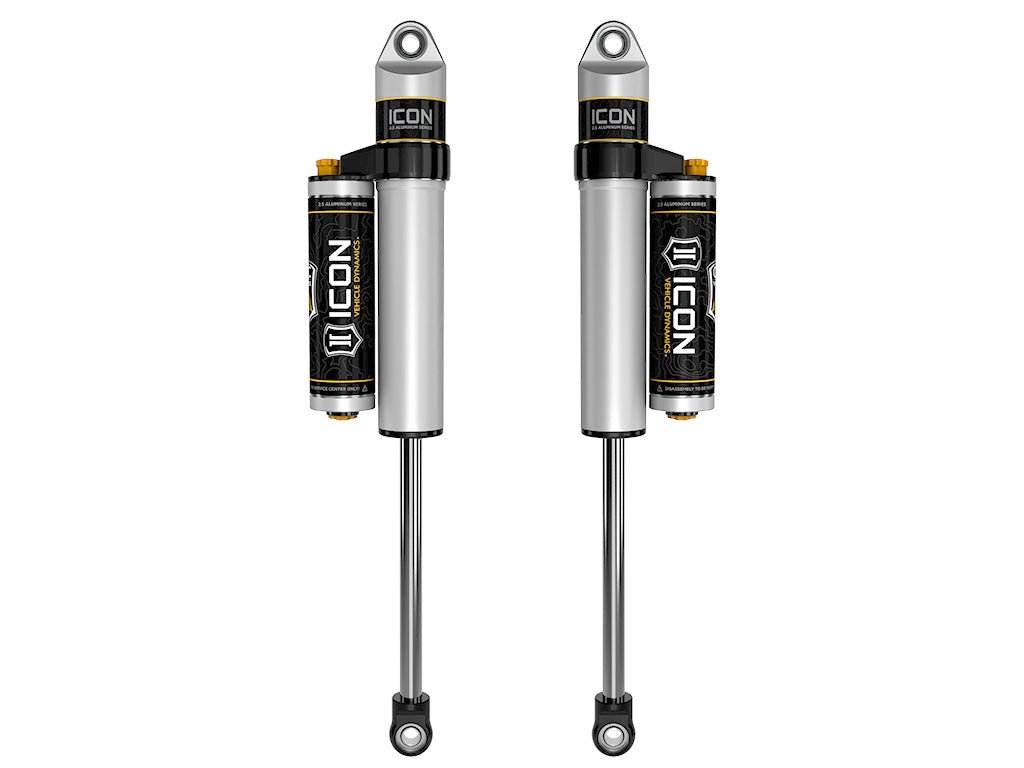 Icon 2.5 Piggyback Reservoir CDCV Shocks Pair for 2020-2022 Jeep Gladiator