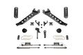 Fabtech 5" Radius Arm System w/Coil Springs & Dirt Logic Shocks Kit for 2010-2018 Ram 3500 4WD w/5" lift