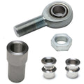 1.25" RHT Heim Kit (FK JMX heim, 0.625" ID spacers, 1.75" thread bung, jam nut)