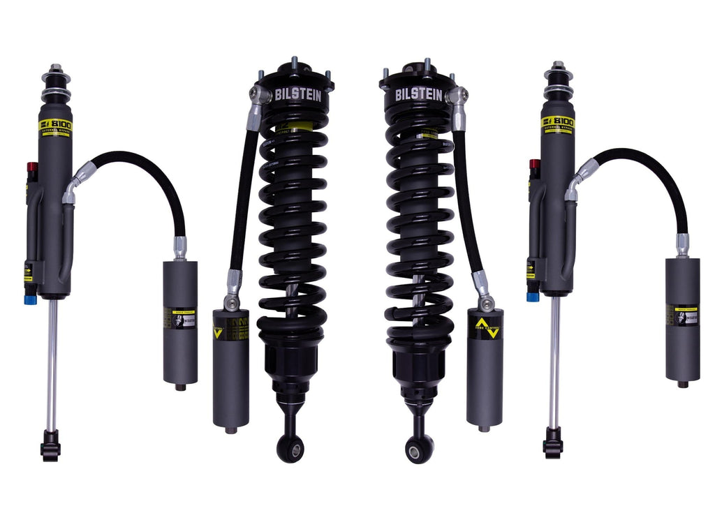 Bilstein 8112 Coilovers & Rear 8100 Shocks Set - 2007-2021 Toyota Tundra 2.0-3.25"