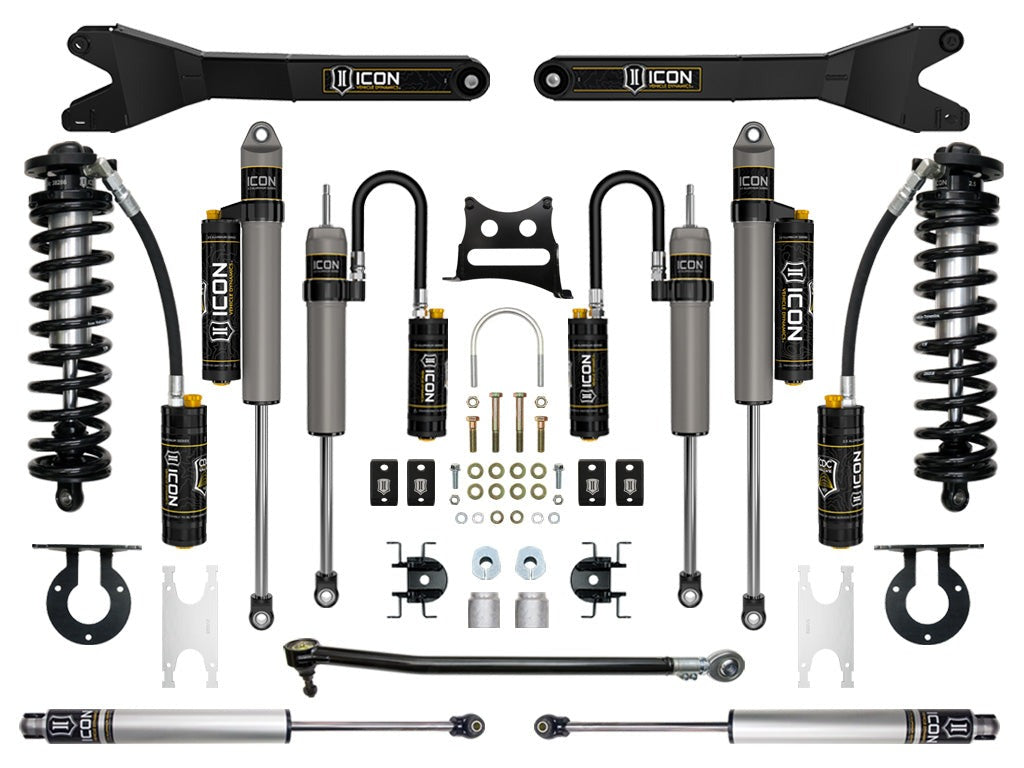 Icon 2.5-3" Coilover Conversion System Stage 6 Kit for 2017-2020 Ford F350 Super Duty 4WD
