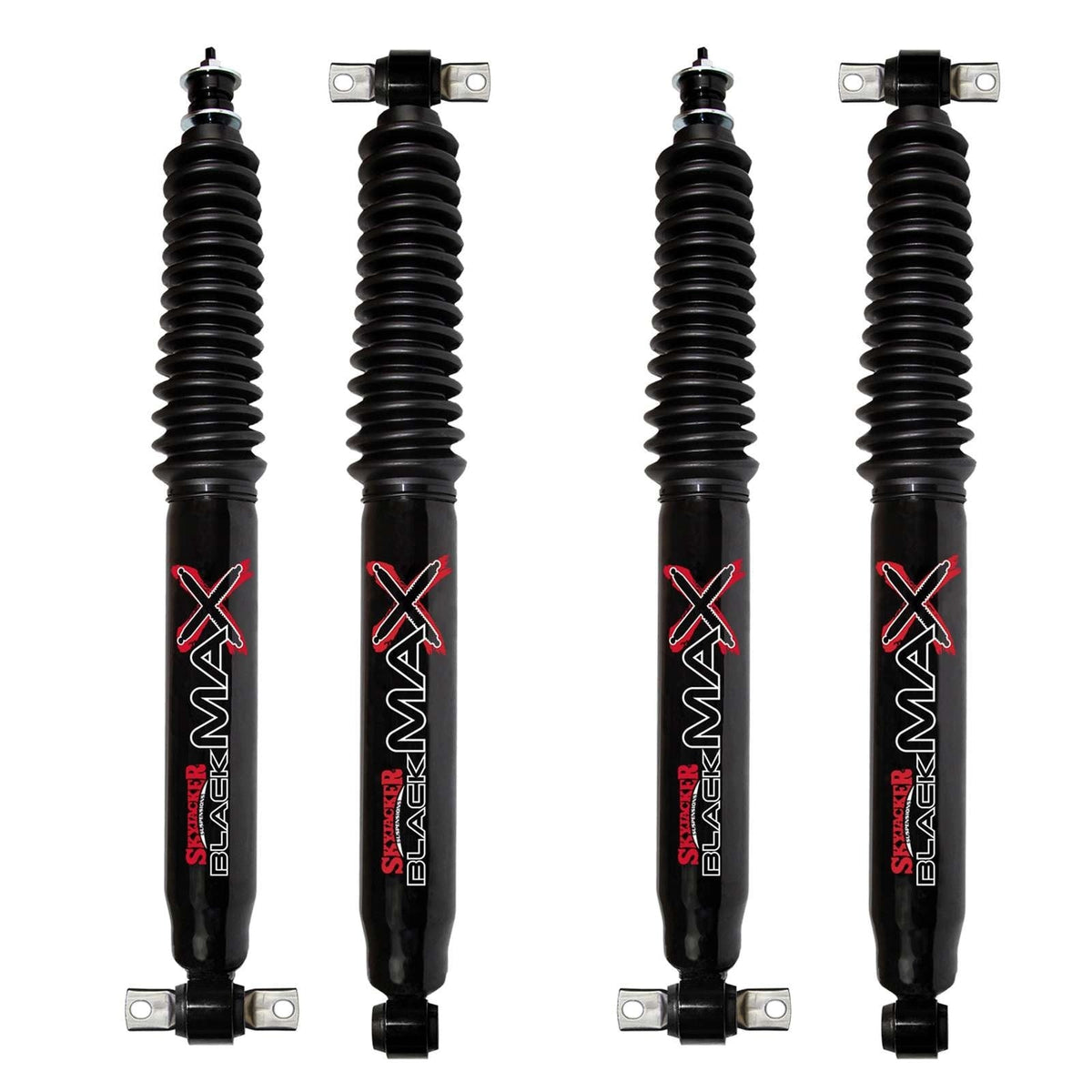 Skyjacker Black MAX Hydro Shocks Set for 1996-2006 Jeep Wrangler 4WD TJ