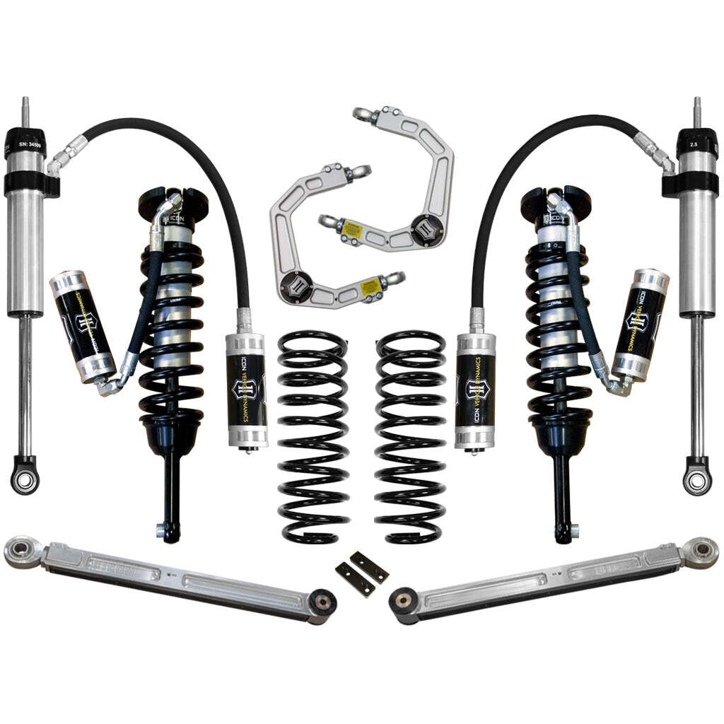 ICON K53065 Stage 5 Suspension System Billet UCA Toyota 4Runner/FJ Cruiser 0-3.5" Lift