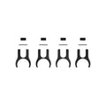 ICON 611073 Ford Bronco Hose Routing Kit For ICON Tubular Rear Link 1.75" Diameter