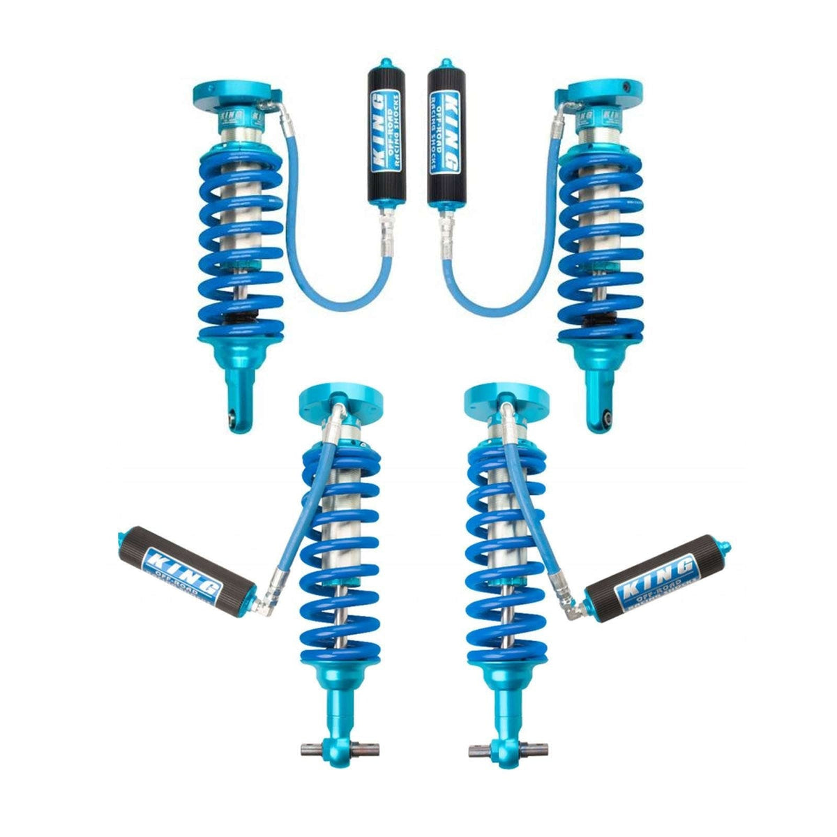 King Shocks 2.5 Performance Coilovers w/ Remote Reservoir Set for 2021-2024 Chevrolet Suburban
