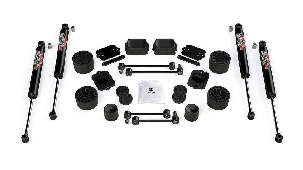 Teraflex 2.5" Performance Spacer Lift Kit w/ 9550 VSS Shocks Kit for 2018-2022 Jeep Wrangler JL 4WD