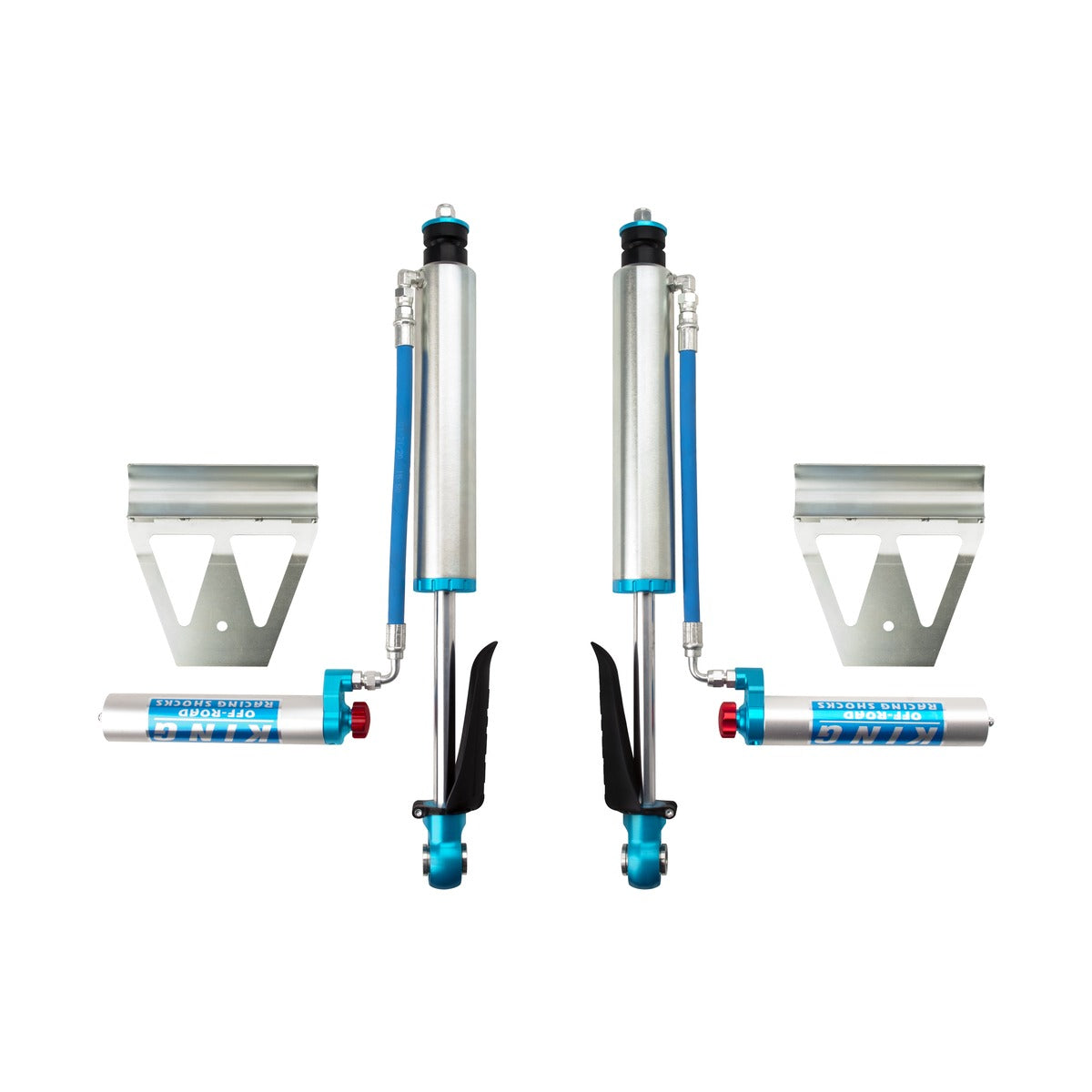 King 25001-267A Rear 2.5 Remote Res. Shock w/Adjuster (Pair) Toyota Land Cruiser 200