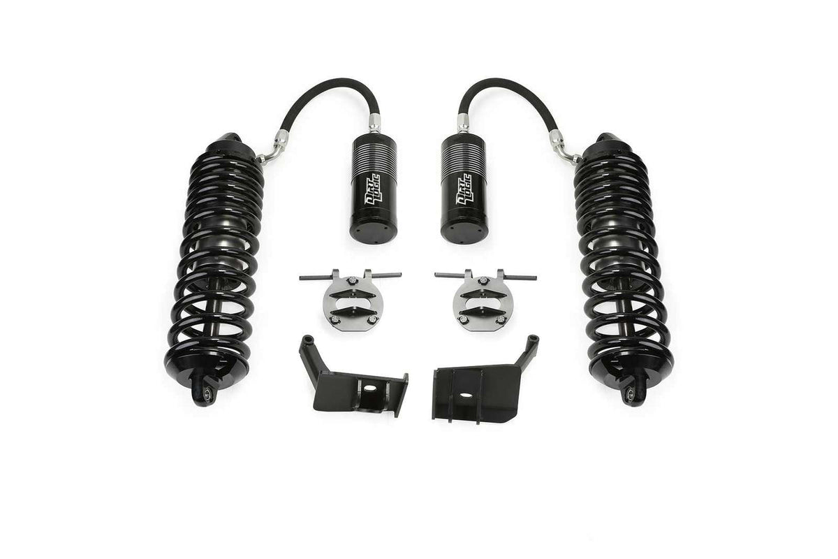 Fabtech 4" Front Dirt Logic 4.0 Resi Coilover Conversion System Kit for 2008-2016 Ford F350 Super Duty 4WD w/4" lift