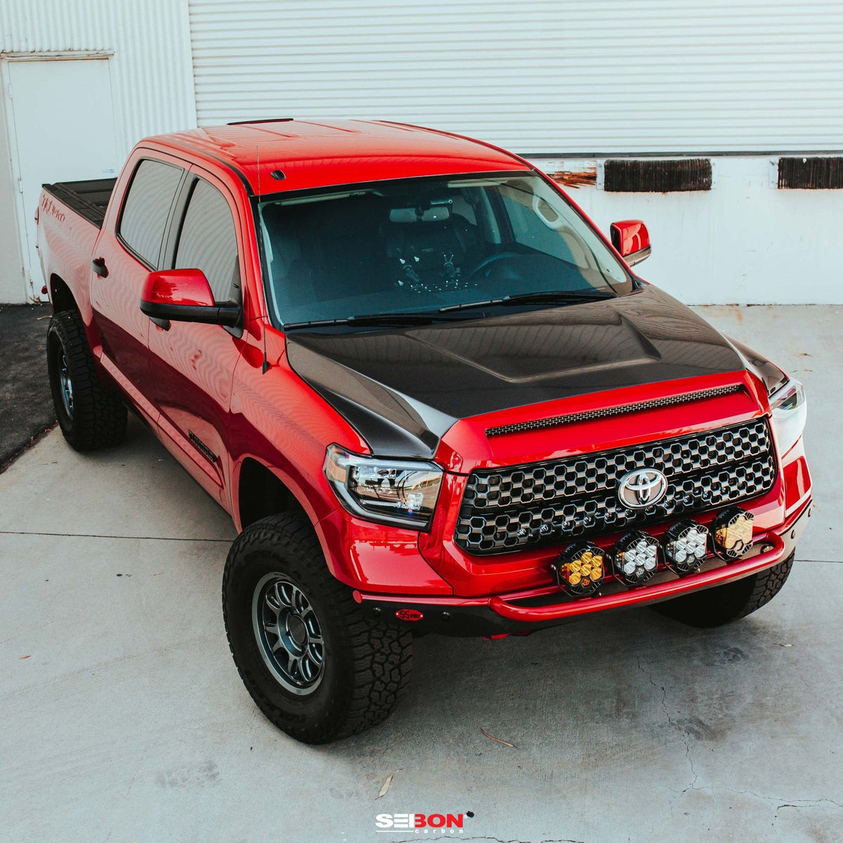 OEM-Style Carbon Fiber Hood fits 2014-2021 Toyota Tundra