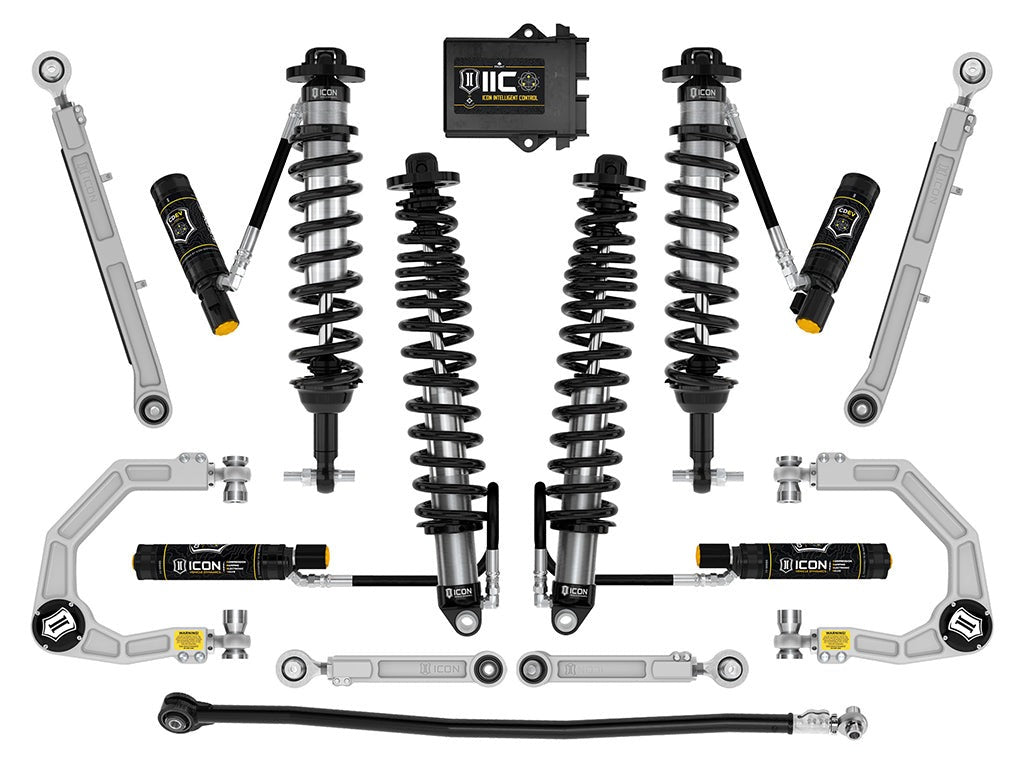 Icon 3-4" Suspension System Stage 8 Kit for 2021-2024 Ford Bronco