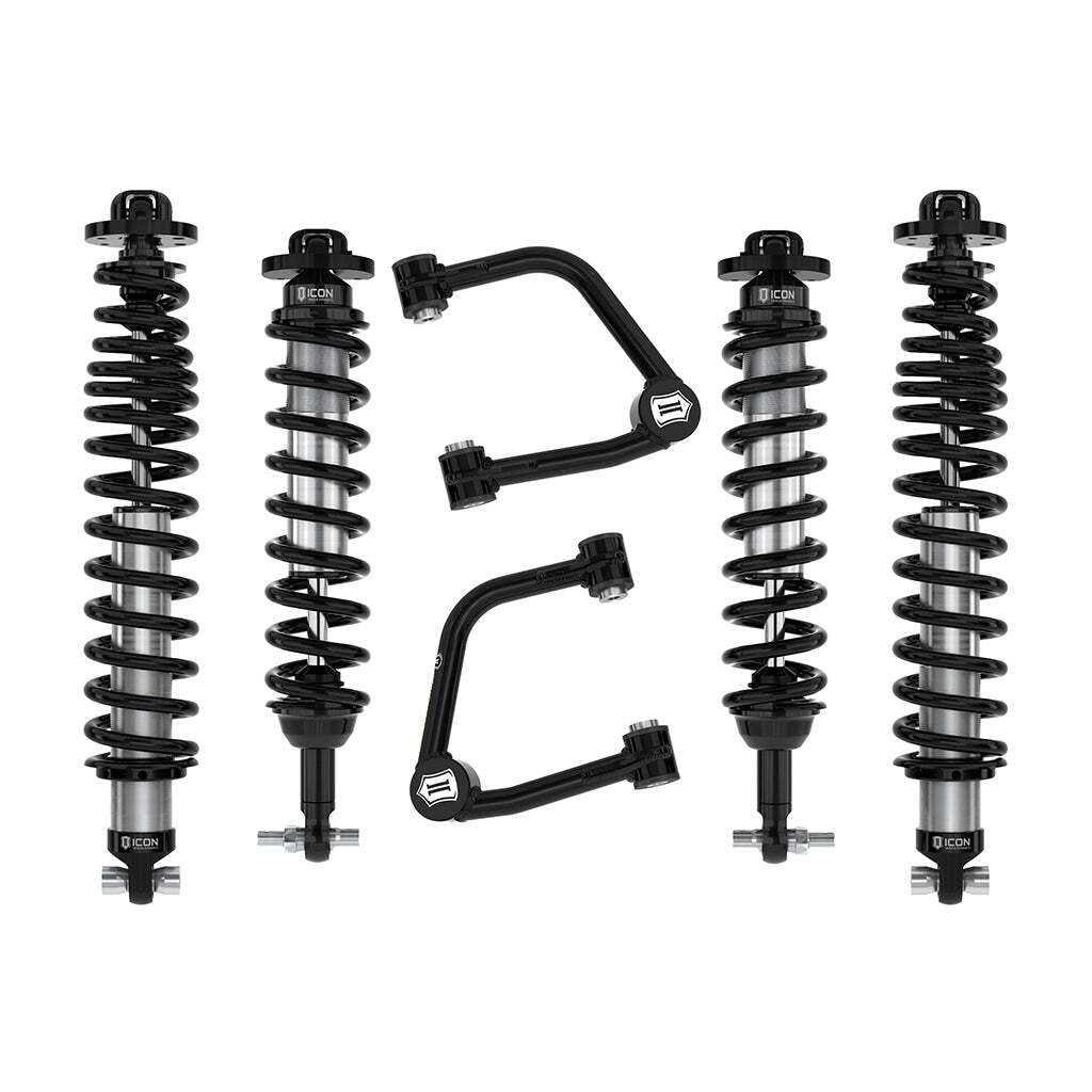 ICON K40003T Stage 3 Suspension System Tubular UCA Ford Bronco Non-Sasquatch 3-4" Lift