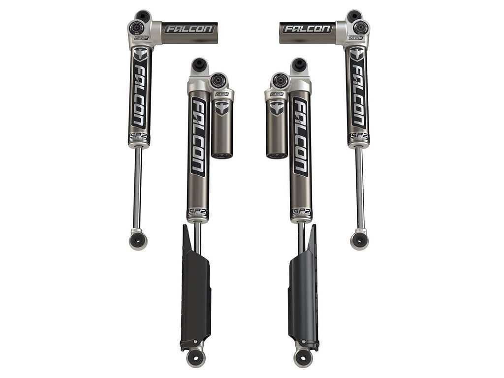 Teraflex Falcon SP2 3.1 Piggyback Shocks Set for 2018-2026 Jeep Wrangler JL 4WD