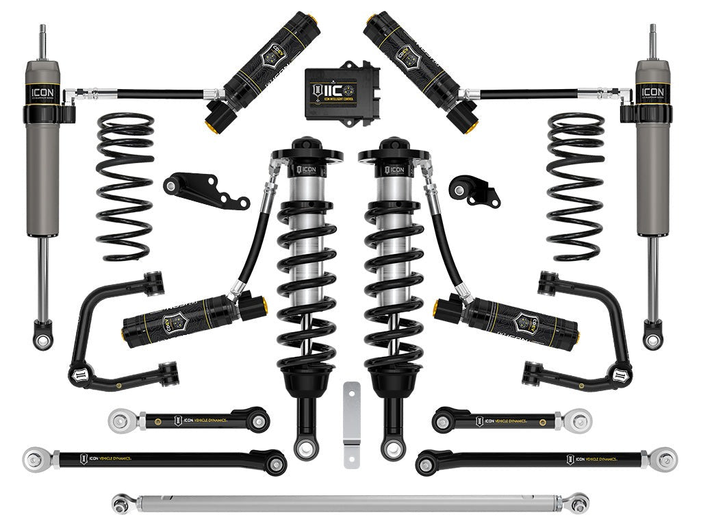 Icon 1.25-3" Stage 10 Suspension System w/Tubular Kit for 2024-2025 Lexus GX550