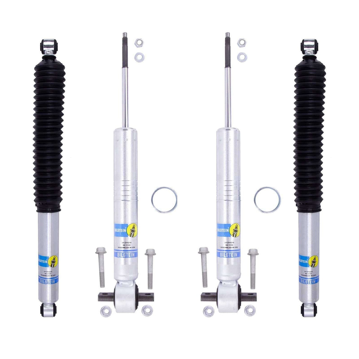 Bilstein 5100 Shocks Set for 2019-2023 Ford Ranger 4WD RWD w/0-2.5" lift