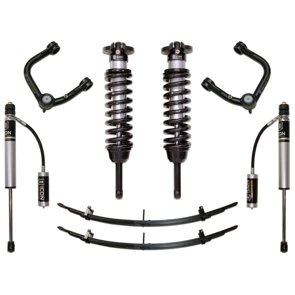 ICON K53003T Stage 3 Suspension System Tubular UCA Toyota Tacoma 0-3.5" / 16-Up 0-2.75"