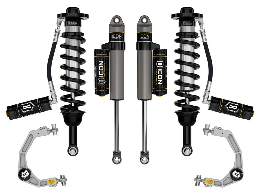 Icon 2.5-3" Stage 3 Suspension System w/Billet UCA Kit 2021-2026 Ford F-150