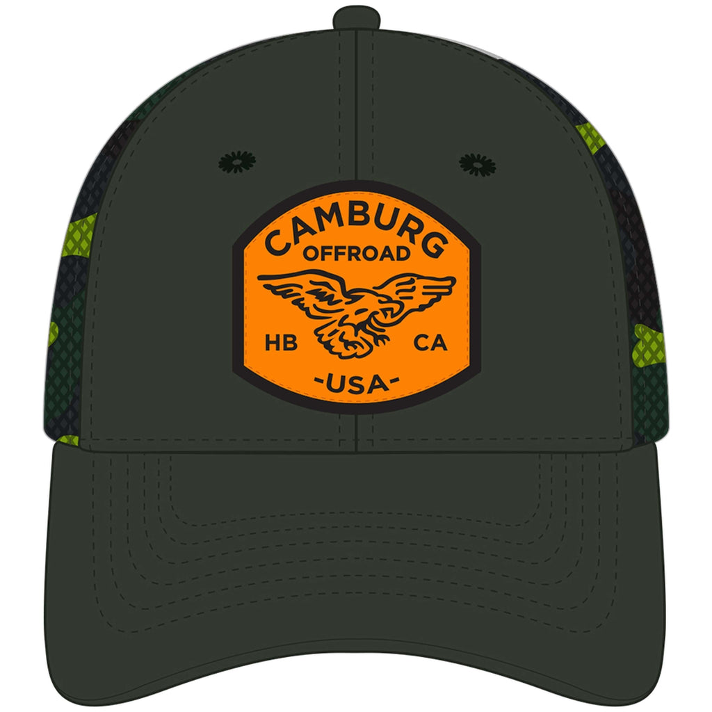 Camburg Eagle Trucker Hat (Grn/Camo)