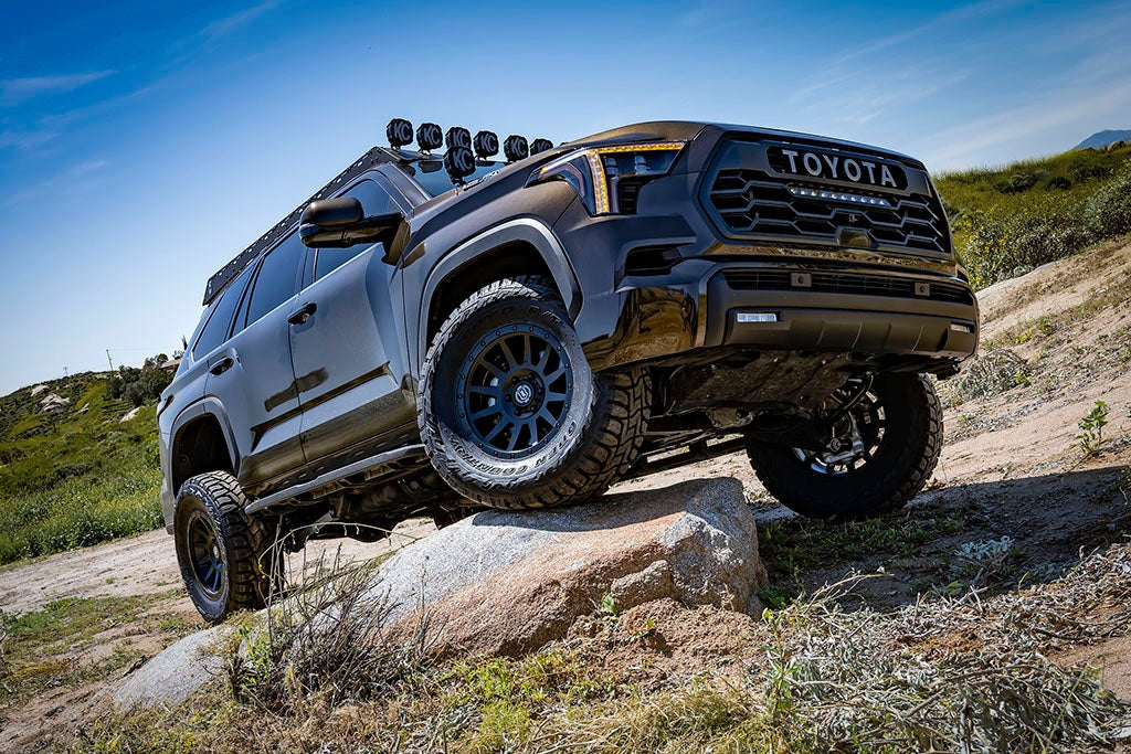 Icon 3-4.5" Stage 7 Suspension System Billet TRD Pro Kit for 2023-2024 Toyota Sequoia 4WD