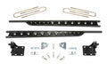 Fabtech Floating Rear Traction Bar System Kit for 2017-2024 Ford F250 Super Duty 4WD