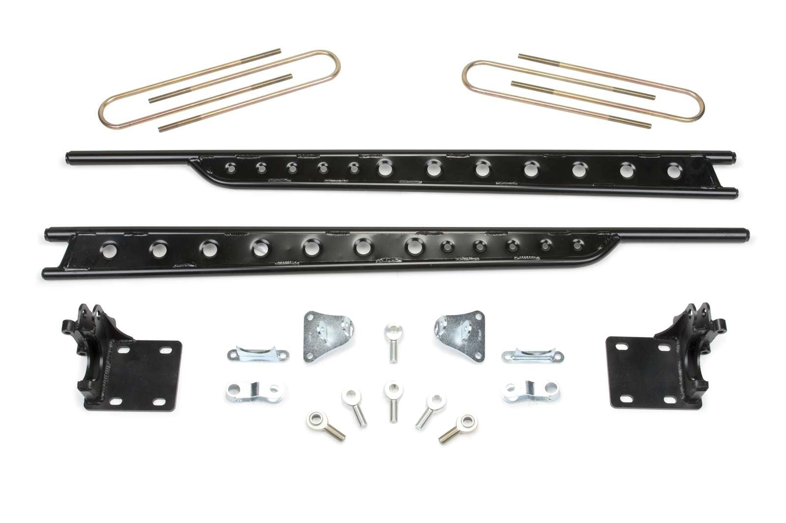 Fabtech Floating Rear Traction Bar System Kit for 2017-2024 Ford F250 Super Duty 4WD