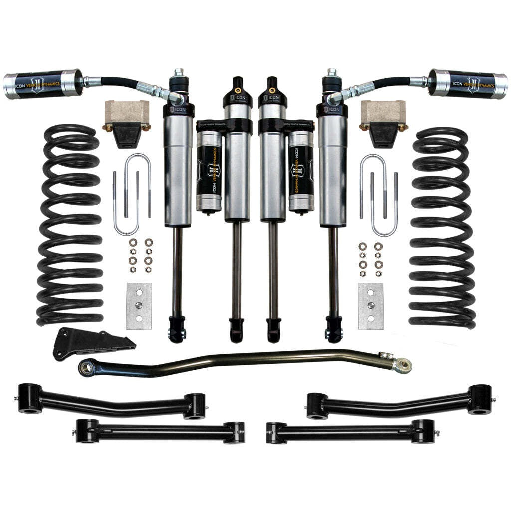 ICON K214503T Stage 4 Suspension System Ram 2500/3500 4WD 4.5" Lift