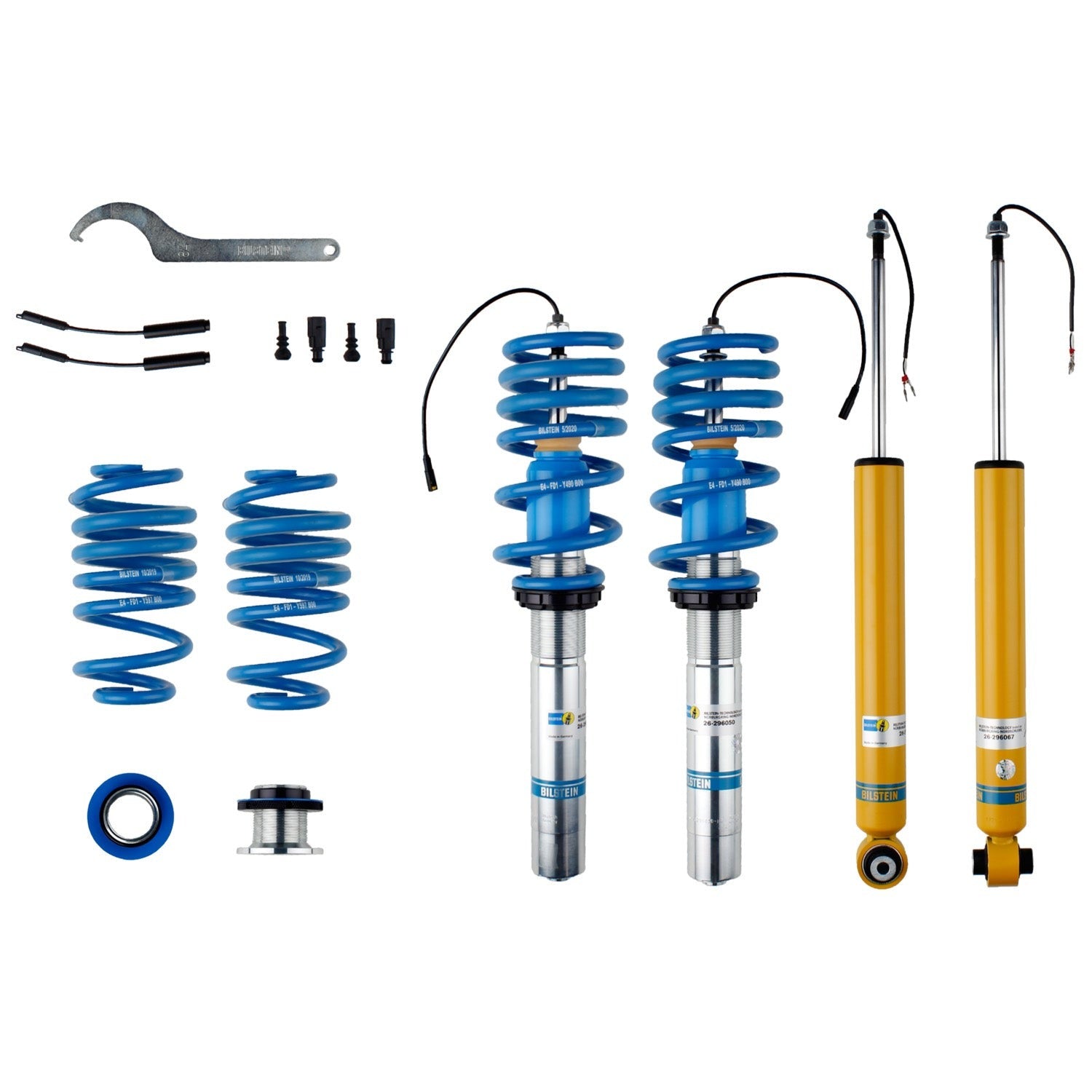 Bilstein B16 DampTronic Suspension Kit for 2017-2021 Audi A4 Quattro 10-35mm