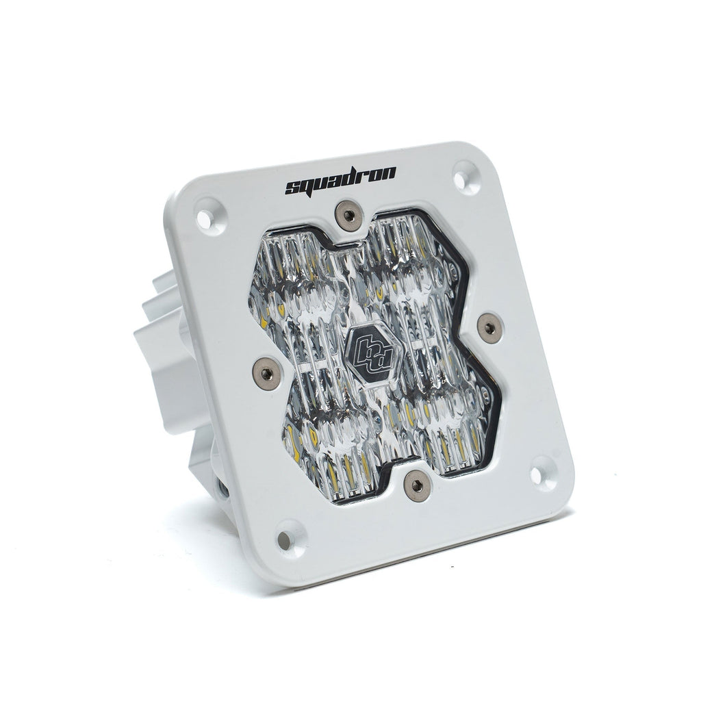 Squadron 2.0 Sport White Flush Mount LED Auxiliary Light Pod (Single)