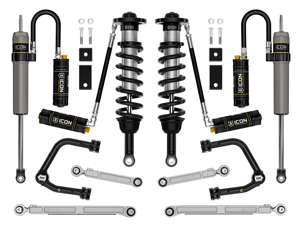 Icon 2-3.5" Suspension System Stage 1 Tubular Kit for 2022-2024 Toyota Tundra 4WD RWD
