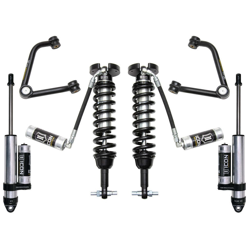 ICON K73063T Stage 3 Suspension System Tubular UCA GM 1500 1.5-3.5" Lift