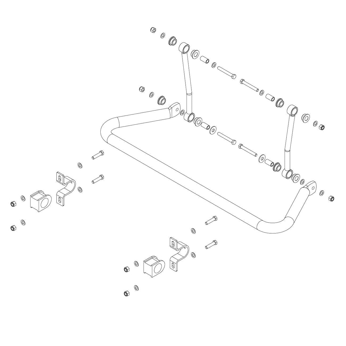 Roadmaster 1139-148 Front Sway Bar