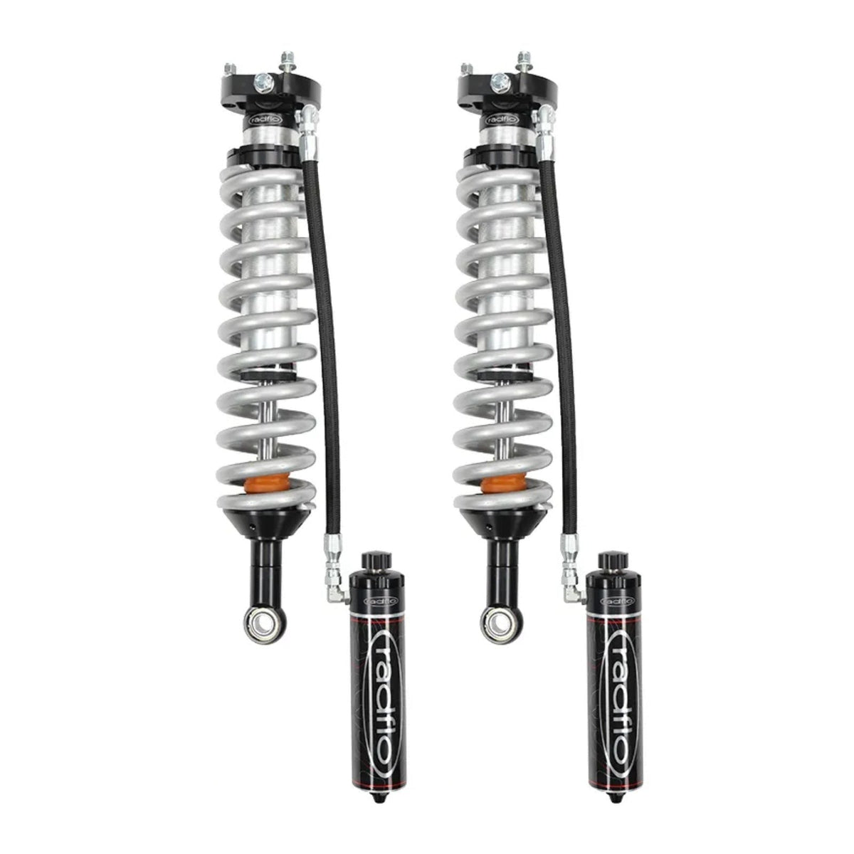 Radflo 2.5 600R Coilover Kit w/Remote Reservoir + HI/LO Compression Adjuster for 2025-2026 Toyota 4Runner