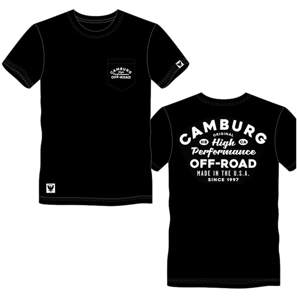 Camburg Speed Shop Pocket Size X-Large T-Shirt - Black