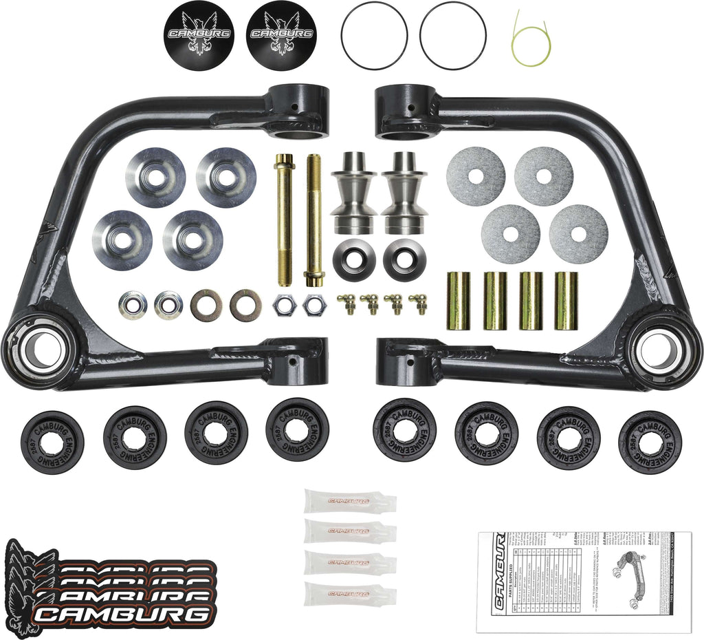Camburg Ford Bronco '21-23 1.25" Performance Uniball Upper Arms (w/ covers)