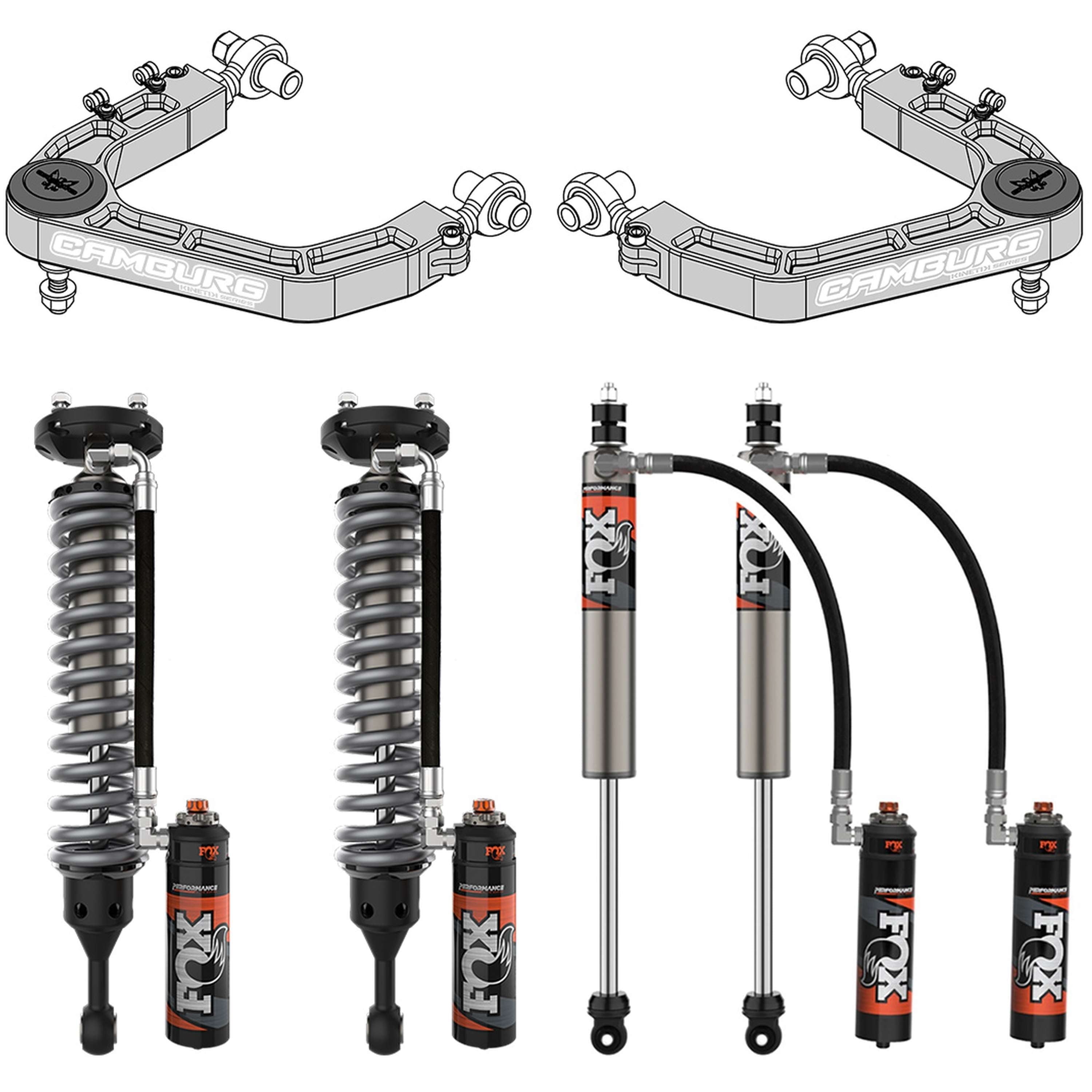 KINETIK Performance Lift Kit w/ FOX 2.50" Elite DSC