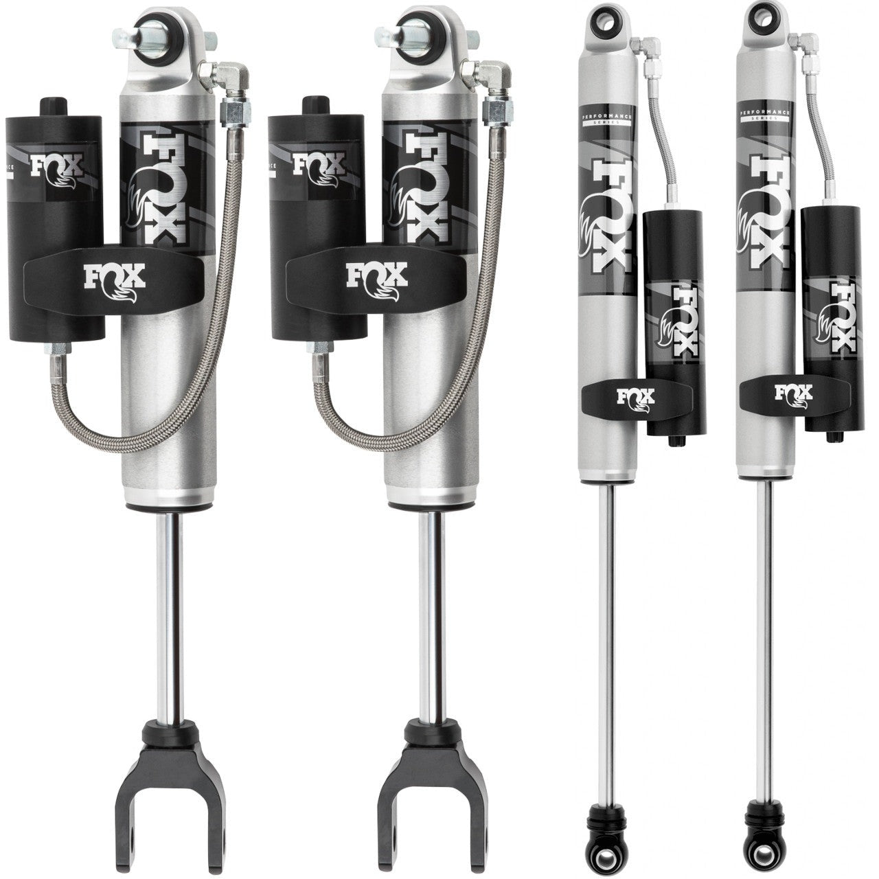 FOX Performance 2.0 Smooth Body Reservoir Shock Kit 1.5-3.5" Lift 985-24-191, 985-24-192