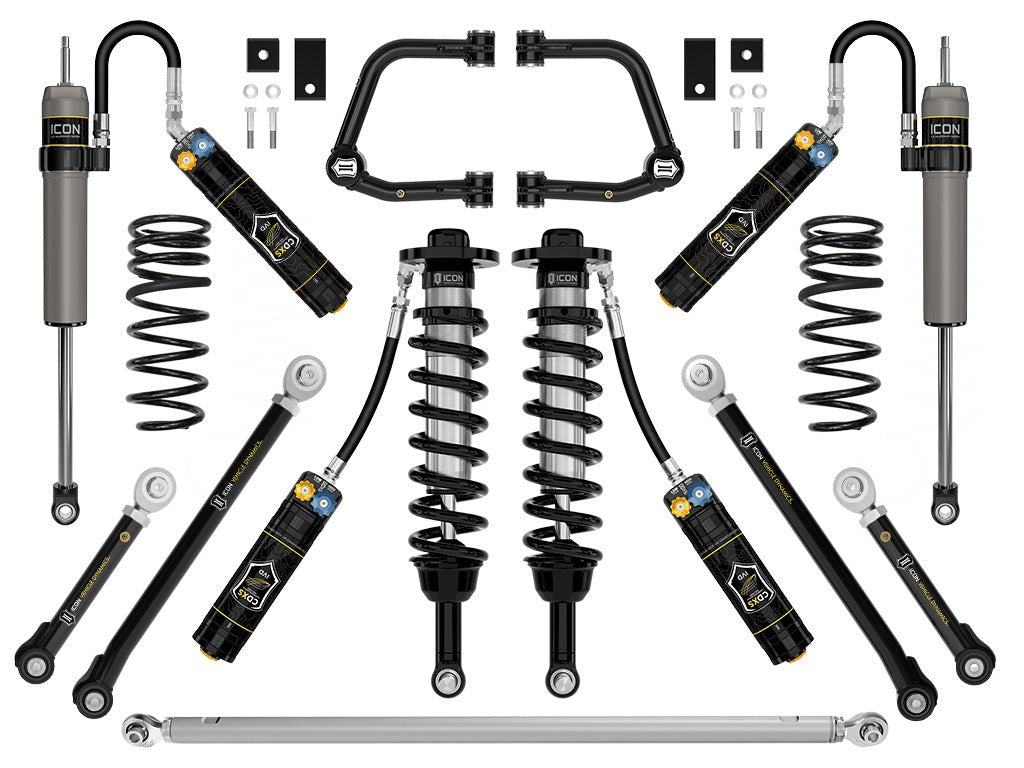 Icon 3-4.5" Stage 10 Suspension System w/Tubular CDXS TRD Pro Kit for 2023-2025 Toyota Sequoia 4WD