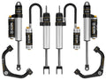 Icon 0-2" Suspension System Stage 3 Tubular Kit for 2020-2024 GMC Sierra 3500 HD 4WD RWD