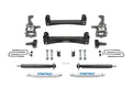 Fabtech 4" Basic System w/Rear Performance Shocks Kit w/4" lift 2015-2020 Ford F-150 RWD