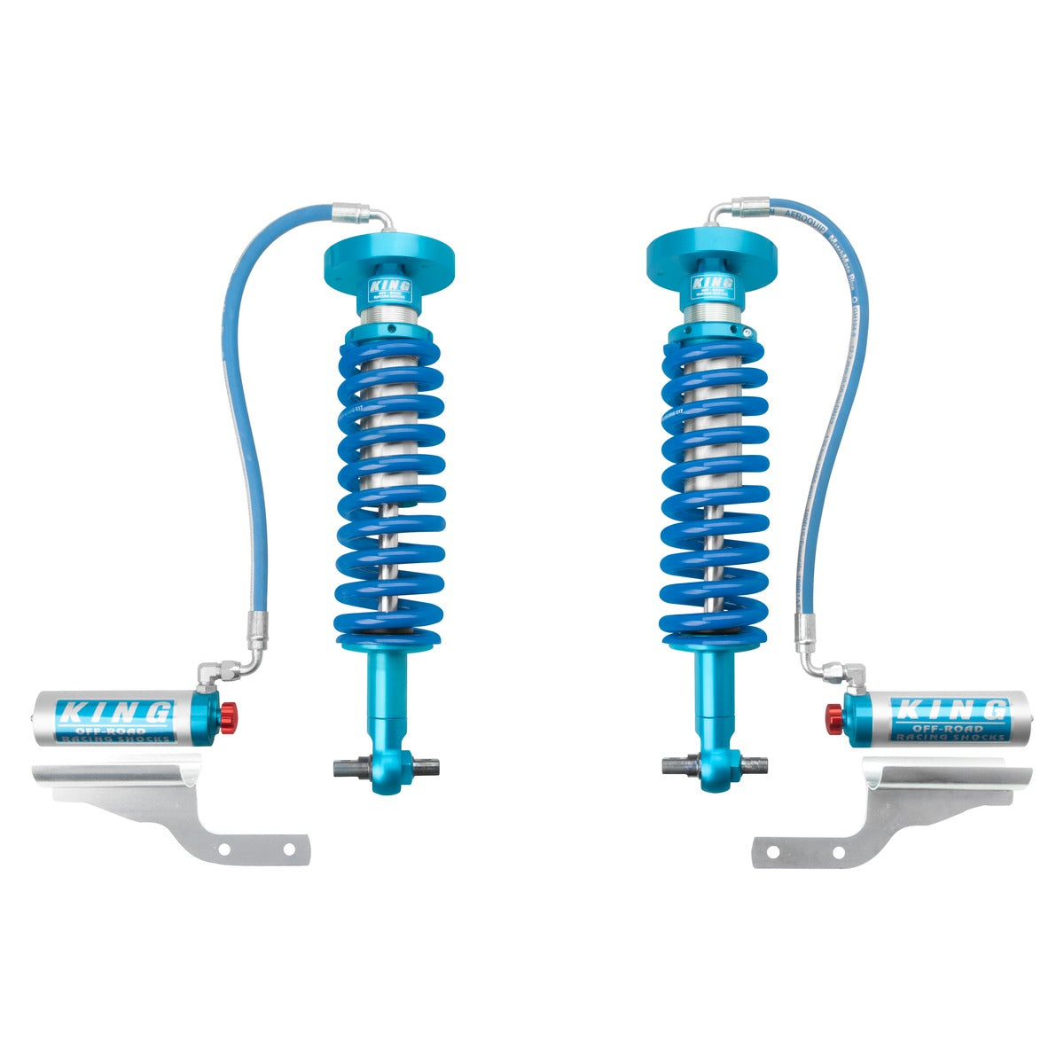 King 25001-367A Front 2.5 Remote Res. Coilover w/Adjuster (Pair) Ford F150 4WD