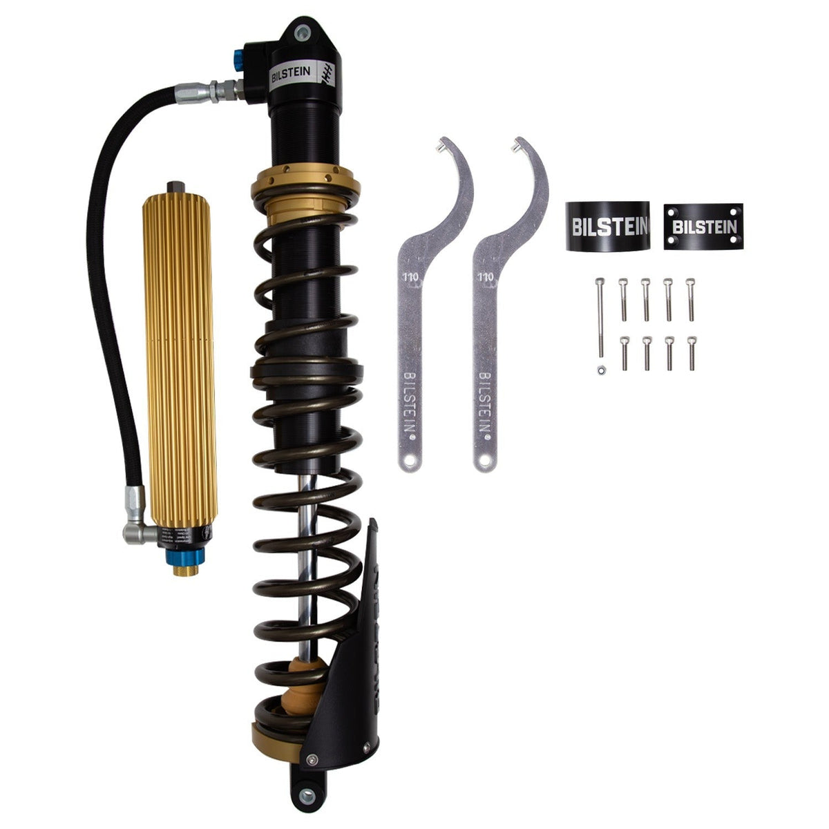 Bilstein 41-341766 Black Hawk Powersports Shock and Coil Spring Assembly Polaris RZR XP 4 1000