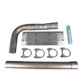 SuperSteer SS300TP Tail Pipe Relocation Kit for Chevy P30 w/ Single Exhaust