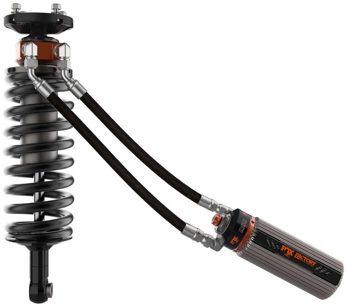 Fox 3.0 Factory Race adjustable Coilovers w/ IBP Remote Reservoir Coilover Shocks Front Pair for 2022-2024 Toyota Tundra w/2-2.25" lift w/ UCA
